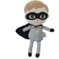 Preview: Metoo Mini Superhelden-Puppe 22 cm, personalisiert mit Name und Geburtsdatum – ideales Geschenk für Kinder