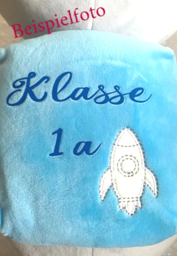Kuschelige Astronaut Puppe mit Namen personalisiert – Weltraum Kuscheltier für Babys und Kinder als besonderes Geschenk