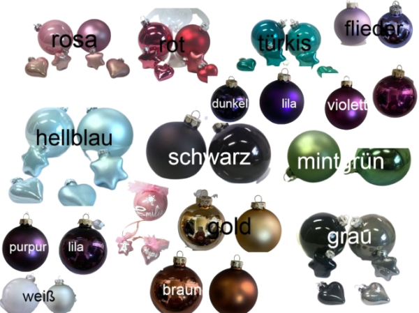 Personalisierte Weihnachtskugel mit Namen